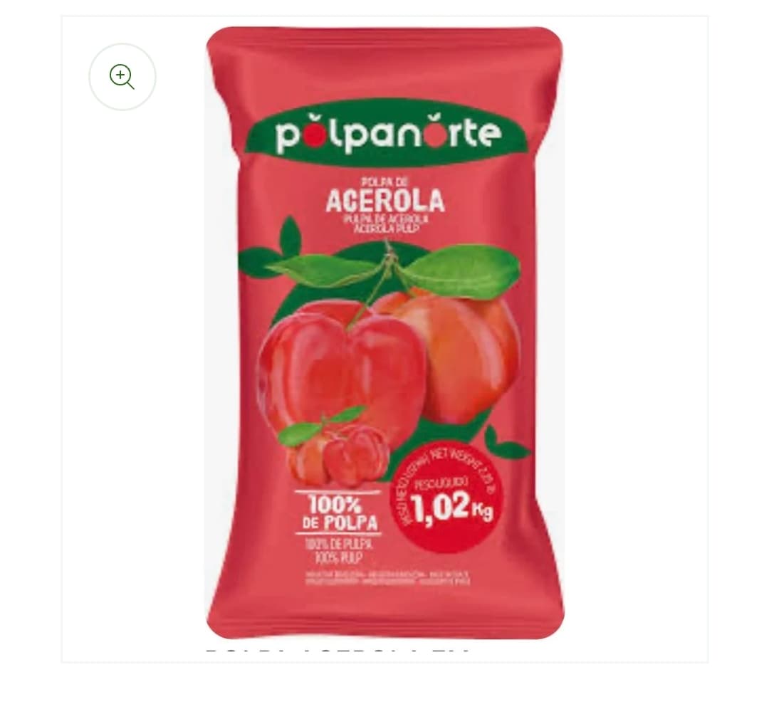 Frozen Acerola Pulp 100g Frutpess