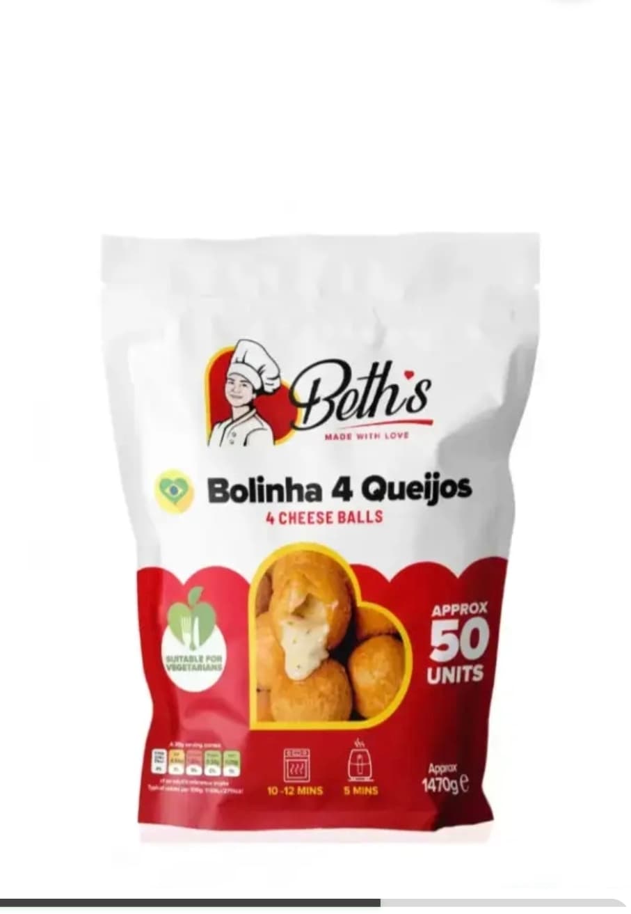 Bolitas de 4 Queso Beth’s