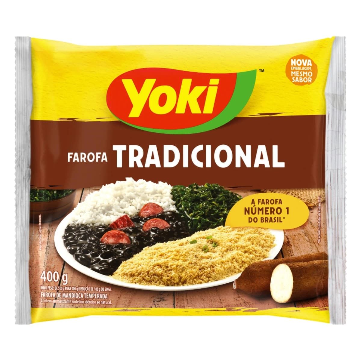 Farofa Yoki Tradicional 400g