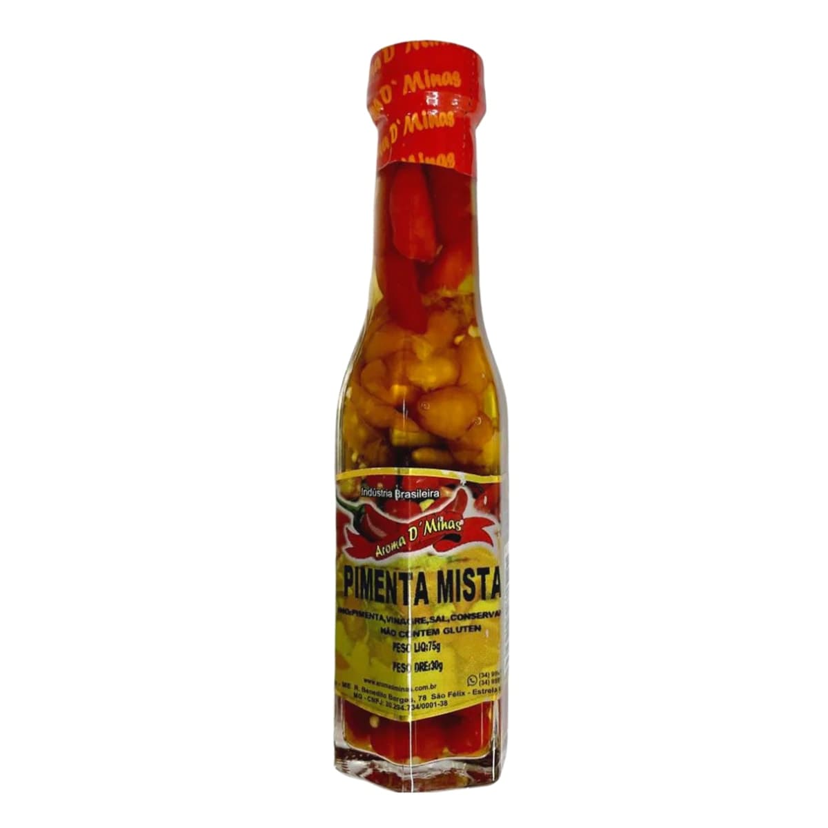 Pimenta Malagueta Misturada 75ml