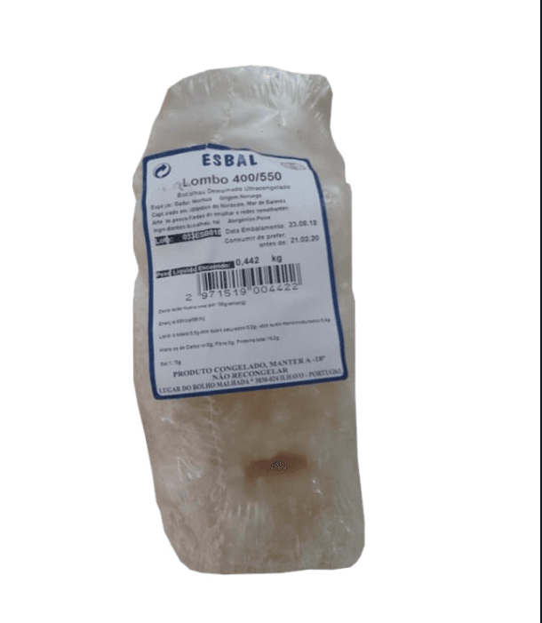 Salt Cod Loin 400/500g