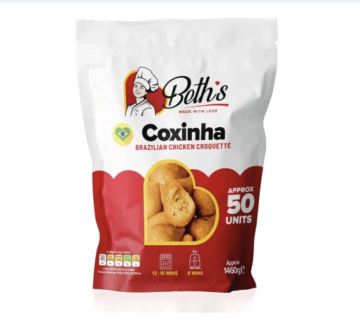 Coxinha Frita 50unid 1460g